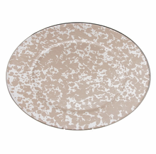 Load image into Gallery viewer, Splatterware Enamel Oval Tray by Golden Rabbit