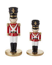 Load image into Gallery viewer, Nutcracker Candlesticks Set of 2