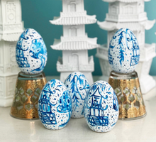 Load image into Gallery viewer, Chinoiserie Easter Egg