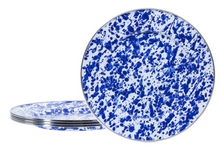 Load image into Gallery viewer, Splatterware Enamel Dinner Plates - Set of 4