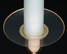 Load image into Gallery viewer, Glass Candle Rings - Bobeches - Set of 2