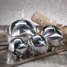 Load image into Gallery viewer, Metallic Ball Candles