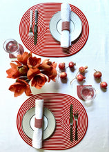 Load image into Gallery viewer, Lacquer Striped Placemats By Von Gern Home