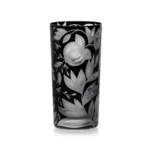 Load image into Gallery viewer, Verdure Etched Floral Highball Glass by Artel