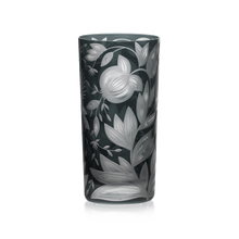 Load image into Gallery viewer, Verdure Etched Floral Highball Glass by Artel