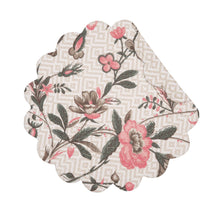 Load image into Gallery viewer, Colonial Williamsburg Floral Placemat and Napkin Set - Service for 6
