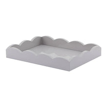 Load image into Gallery viewer, Small Scalloped Chiffon Lacquer Tray by Addison Ross