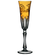 Load image into Gallery viewer, Amber Springtime Glassware by Varga