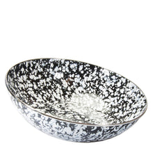 Load image into Gallery viewer, Splatterware Enamel Large Serving Bowl