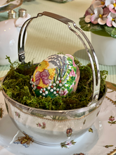 Load image into Gallery viewer, Knickerbrocker Silver Plate Round Basket with Handle - Vintage