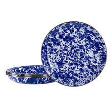 Load image into Gallery viewer, Splatterware Enamel Pasta Bowls by Golden Rabbit- Set of 4