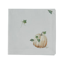 Load image into Gallery viewer, Watercolor Pumpkin Dinner Napkin - Set of 4