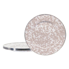 Load image into Gallery viewer, Splatterware Enamel Dinner Plates - Set of 4