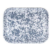 Load image into Gallery viewer, Splatterware Enamelware Half Sheet Tray by Golden Rabbit