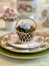 Load image into Gallery viewer, Woven Silver Basket - Vintage