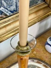 Load image into Gallery viewer, Glass Candle Rings - Bobeches - Set of 2