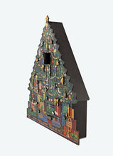 Load image into Gallery viewer, Byers' Choice Christmas Tree Wooden Advent Calendar