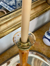 Load image into Gallery viewer, Glass Candle Rings - Bobeches - Set of 2