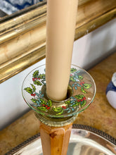 Load image into Gallery viewer, Glass Candle Rings - Bobeches - Set of 2