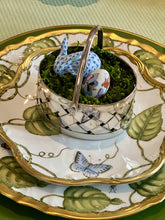 Load image into Gallery viewer, Woven Silver Basket - Vintage