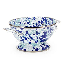 Load image into Gallery viewer, Splatterware Petite Enamel Colander by Golden Rabbit