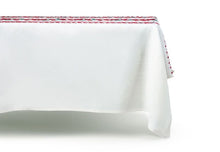 Load image into Gallery viewer, Geranio Embroidered Rectangular Tablecloth