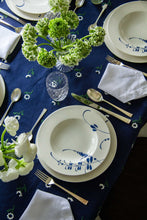 Load image into Gallery viewer, Manzanilla Navy Rectangular Tablecloth
