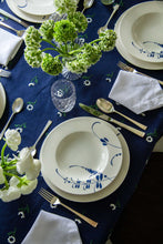 Load image into Gallery viewer, Manzanilla Navy Rectangular Tablecloth