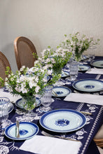 Load image into Gallery viewer, Cosmo Navy Rectangular Tablecloth
