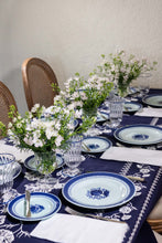 Load image into Gallery viewer, Cosmo Navy Rectangular Tablecloth
