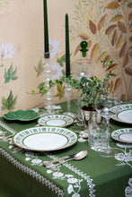 Load image into Gallery viewer, Cosmo Olive Rectangular Tablecloth