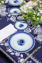 Load image into Gallery viewer, Cosmo Navy Rectangular Tablecloth