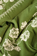 Load image into Gallery viewer, Cosmo Olive Rectangular Tablecloth
