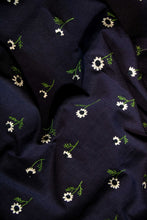 Load image into Gallery viewer, Manzanilla Navy Rectangular Tablecloth