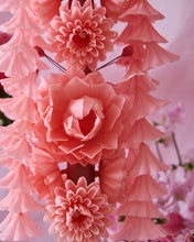 Load image into Gallery viewer, Pink Flower Candle