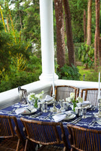 Load image into Gallery viewer, Cosmo Navy Rectangular Tablecloth