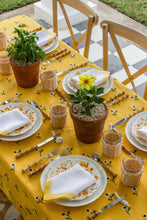 Load image into Gallery viewer, Manzanilla Mustard Rectangular Tablecloth