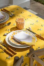 Load image into Gallery viewer, Manzanilla Mustard Rectangular Tablecloth