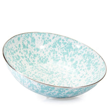 Load image into Gallery viewer, Splatterware Enamel Large Serving Bowl