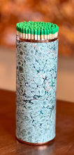 Load image into Gallery viewer, Blue and Copper Marble Fireplace Matches by Shandell’s