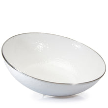 Load image into Gallery viewer, Splatterware Enamel Large Serving Bowl