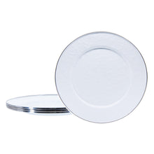 Load image into Gallery viewer, Splatterware Enamel Dinner Plates - Set of 4