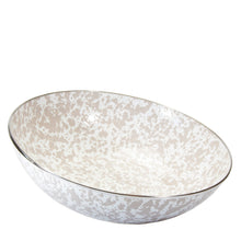 Load image into Gallery viewer, Splatterware Enamel Large Serving Bowl
