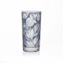 Load image into Gallery viewer, Verdure Etched Floral Highball Glass by Artel