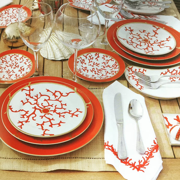 Cristobal Coral Salad Plate by Raynaud: The Daily Dish