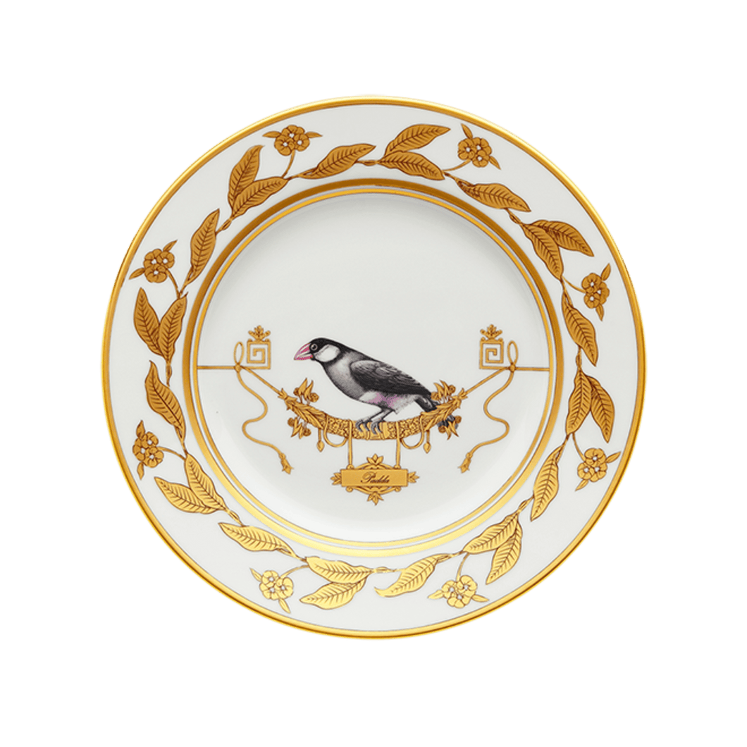 Ginori 1735 Voliere Padda Dessert Plate