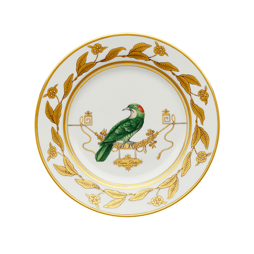Ginori 1735 Voliere Coucou Didrie Dessert Plate