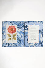 Load image into Gallery viewer, Inner Child - Hand-Marbled Picture Frame Folding Book, 4x6 in Ocean Wave
