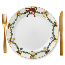 Load image into Gallery viewer, Star Fluted Christmas Plate by Royal Copenhagen - 27 cm
