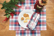 Load image into Gallery viewer, Christmas Morris Plaid Napkin - Set of 12
